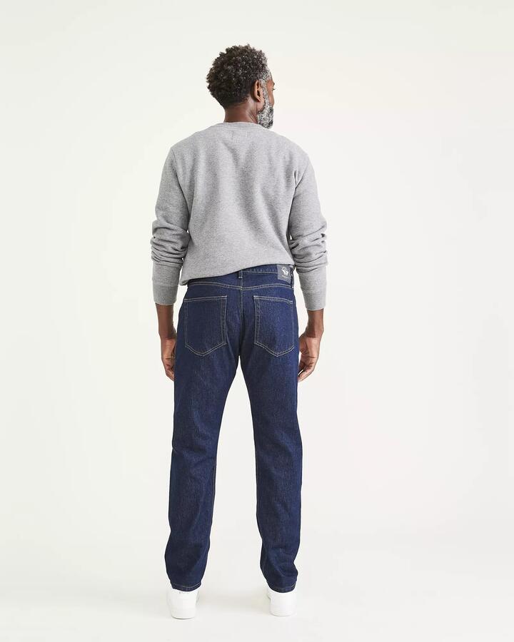 Dockers Jean Cut Pants Straight Fit 567900079 Dark Indigo Rinse Blue dockers-jean-cut-pants-straight-fit-567900079-dark-indigo-rinse-blue